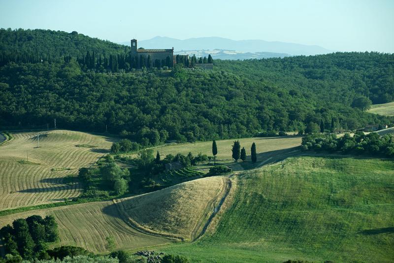 Agriturismo La Casa Nuova Castelmuzio Luaran gambar